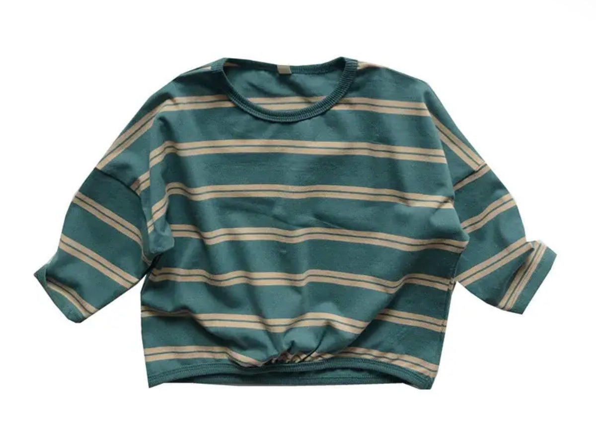 Vintage Stripe Long Sleeve Tee