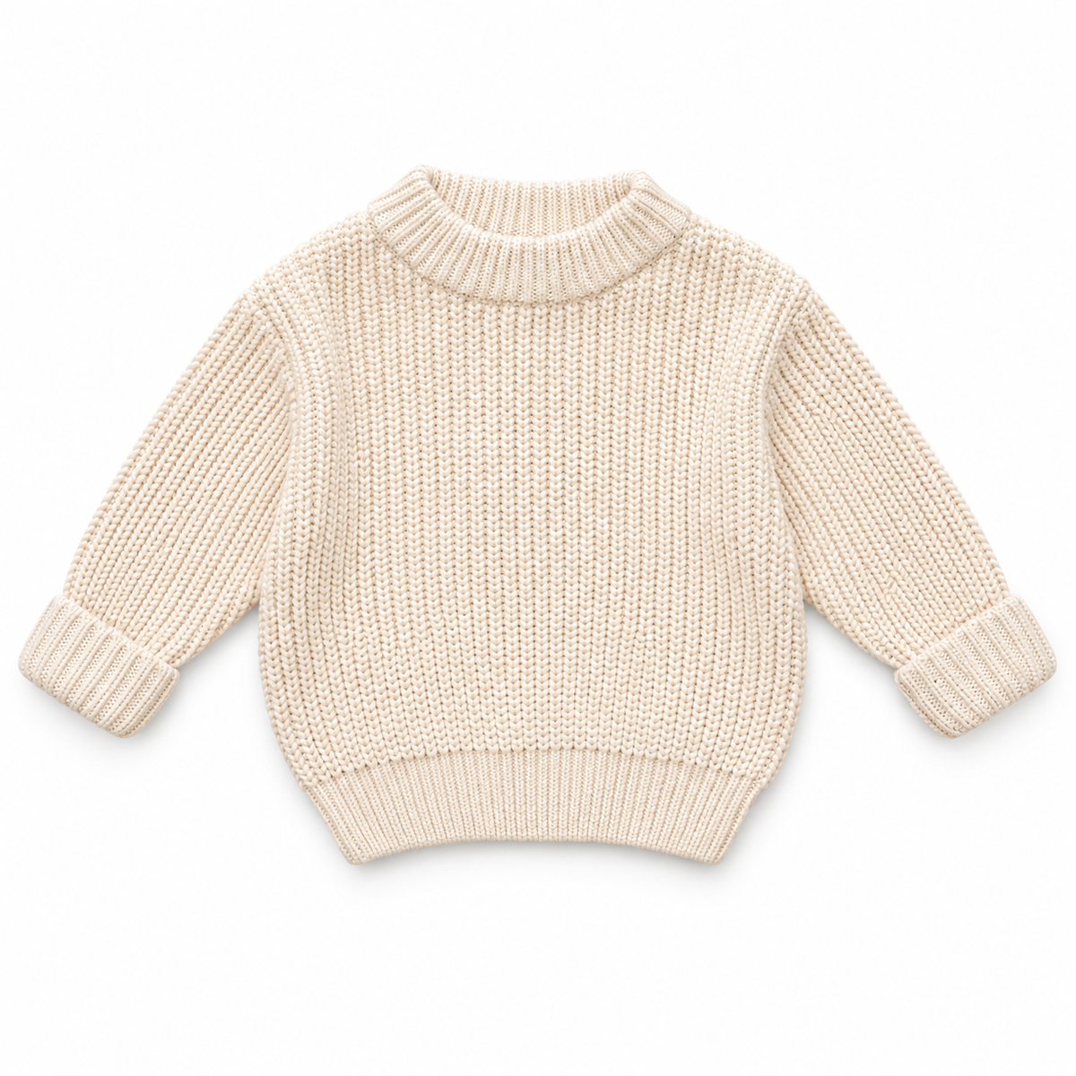 Chunky Knit Sweater - Vanilla