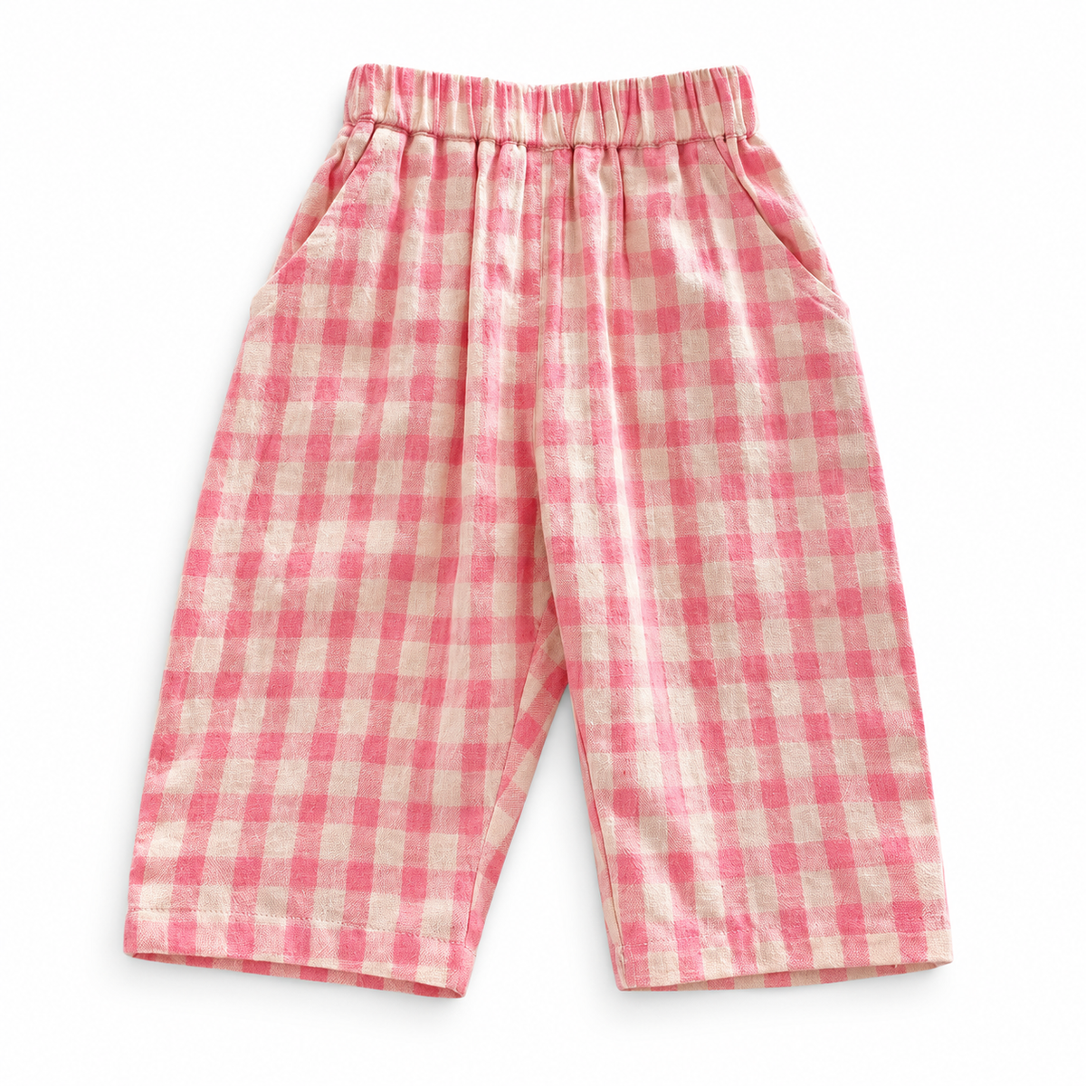 Pink Plaid Pants