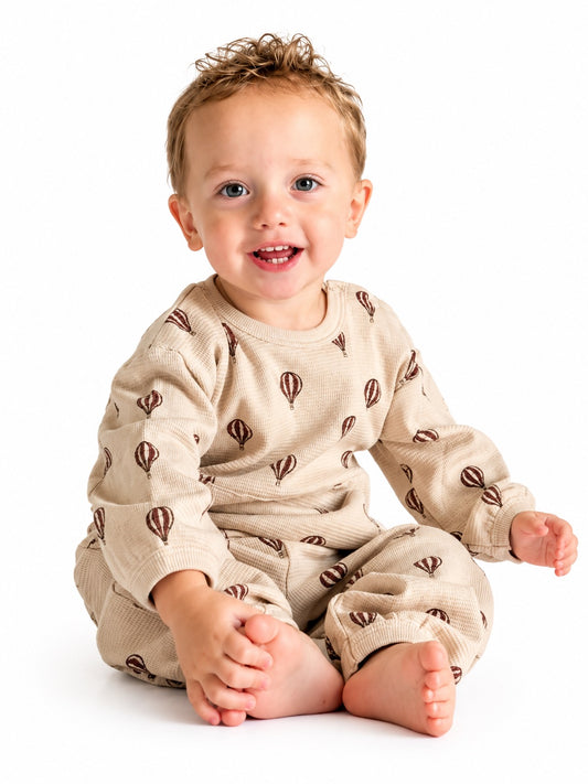 Organic Tee & Pant Slouch Set